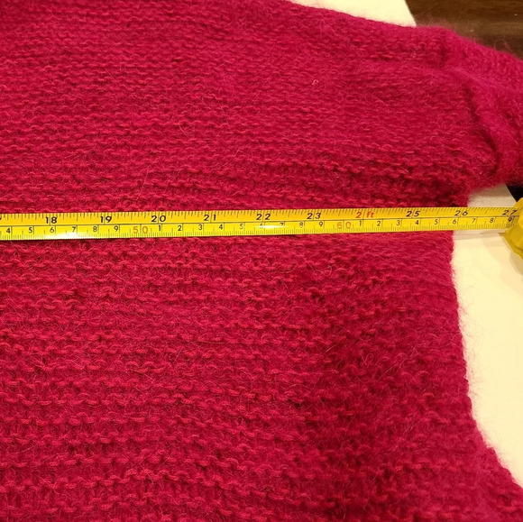 Free People Women's pink sweater 45% alpaca size S/P - Picture 9 of 14
